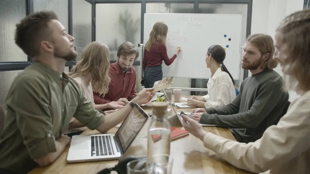 Office Huddle